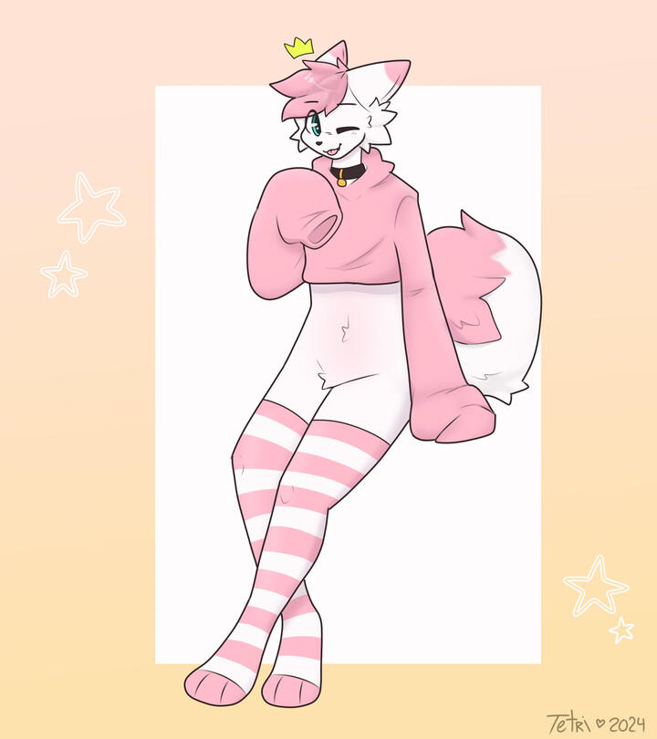 My first drawing for Milkie! (@MilkieFoxxo)