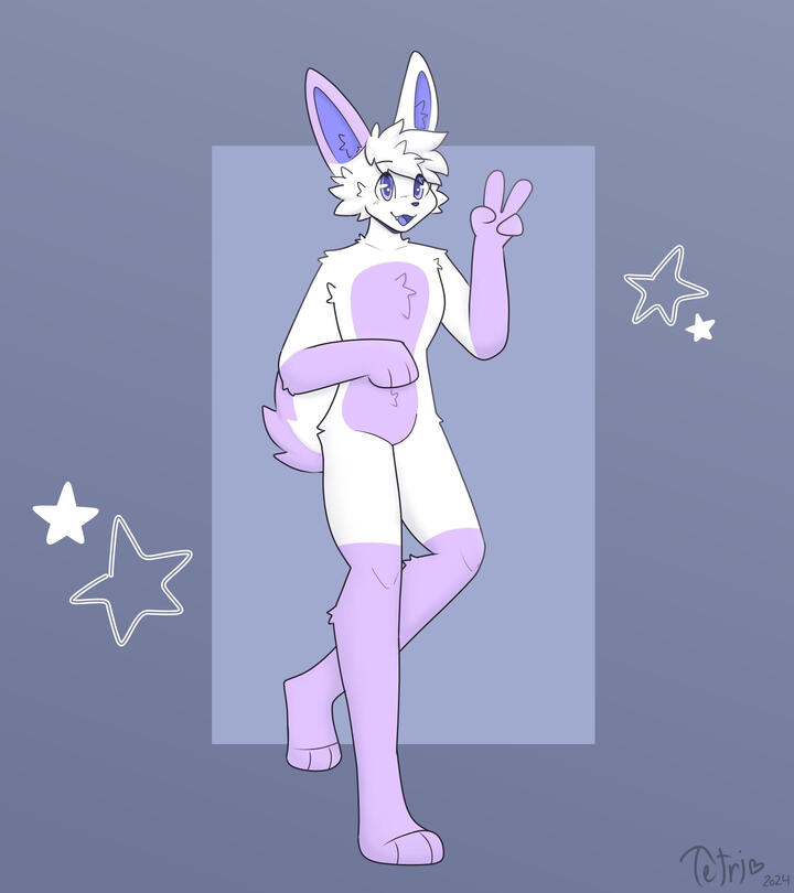 My first art trade! (@Artifyber)